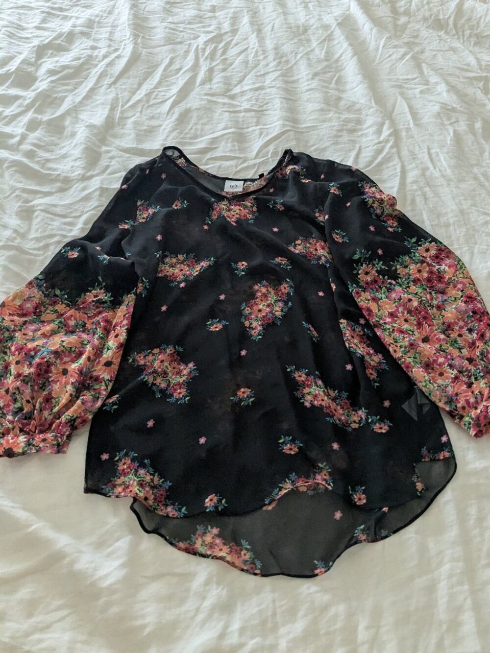 Floral blouse